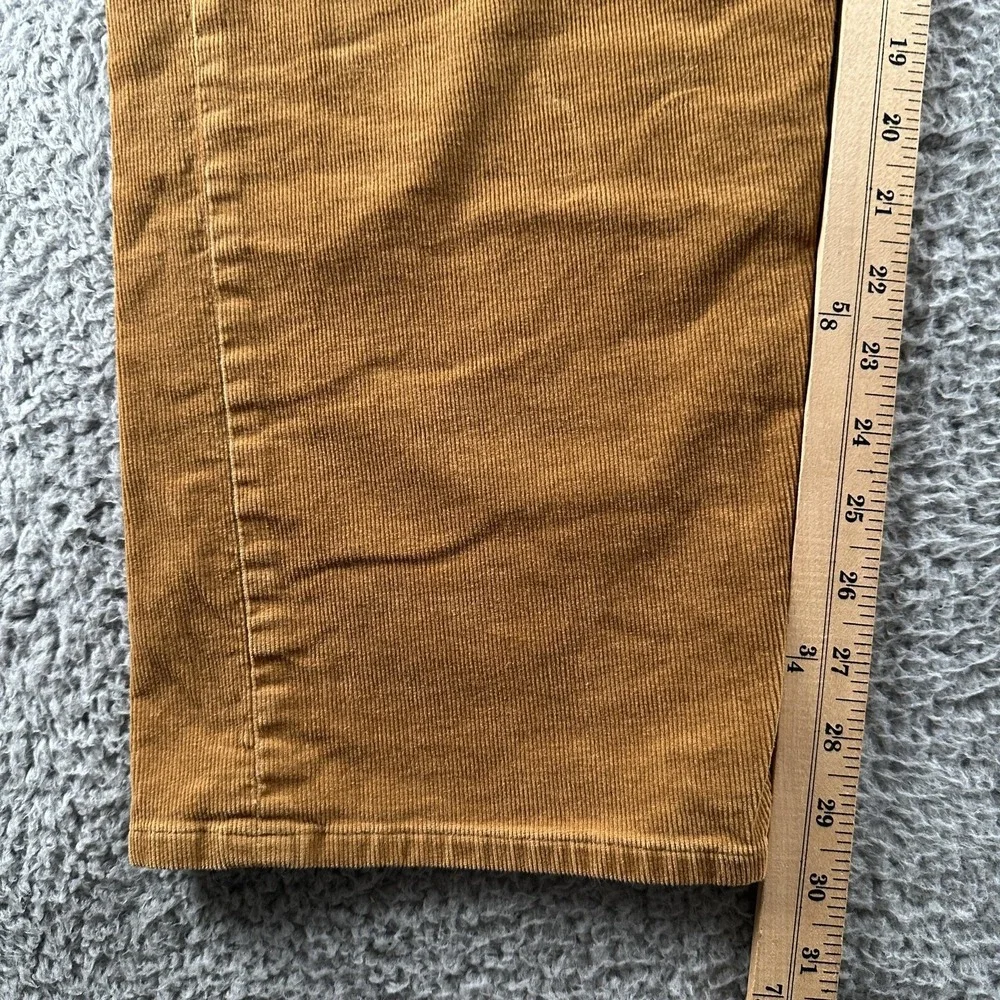 Todd Snyder Corduroy 5 Pocket Chino Pants Mens 34x32 Brown Relaxed Straight Leg